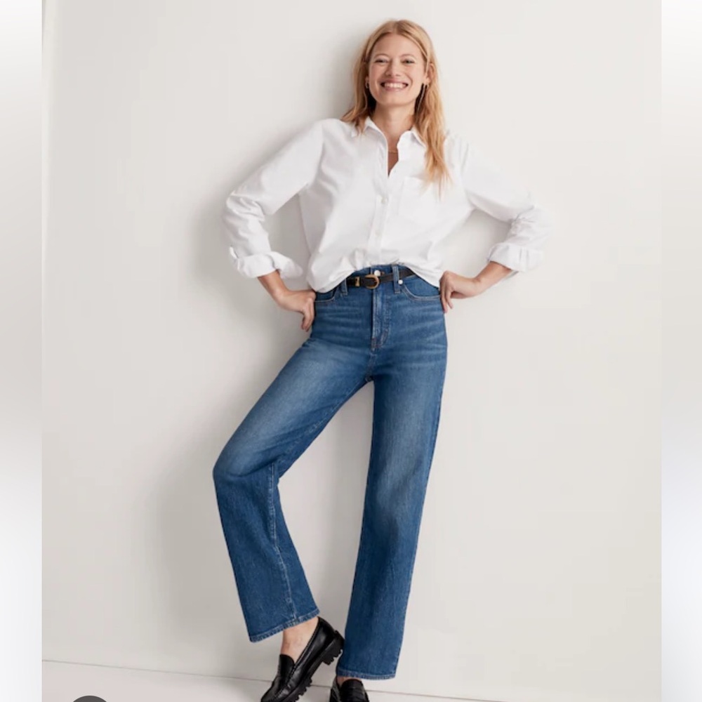 Madewell The Perfect Vintage Wide-Leg Jean - 30